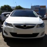 Реснички на фары для Opel Astra J 2009-2012 