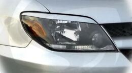 Реснички на фары для Mitsubishi Outlander 2003-2006