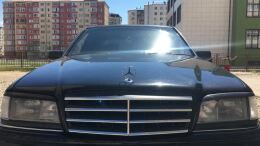 Реснички на фары для Mercedes-Benz C class 1993-2000 (W202, S202)