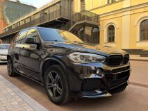 Сплиттер переднего бампера BMW X5 (F15) 2013-