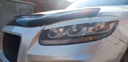 Накладки на фары (реснички) для Hyundai Santa Fe 2007-2012