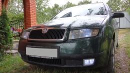 Реснички на фары SKODA FABIA MK1