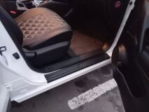 Накладки на внутренние пороги дверей (со скотчем) для Nissan Qashqai 2014-2016