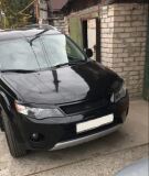 Реснички на фары MITSUBISHI OUTLANDER 2005-2010г дорест.