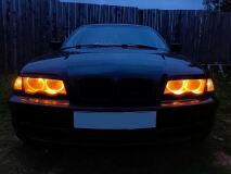Реснички на фары для BMW 3 E46 1998-2002