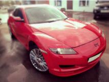 Реснички на фары для Mazda RX 8
