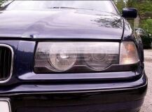 Накладки на фары (реснички низ) для BMW E36 (3 series) 1991-2001
