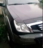 Реснички на фары для Ssang Yong Rexton 2001-