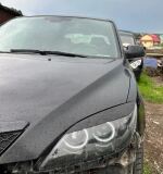 Реснички на фары для Mazda 3 хэтчбек 2003-