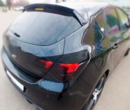 Реснички на фары для Opel Astra J 2009- хэтч задние