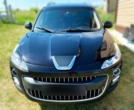 Реснички на фары для Peugeot 4007 2007-2012