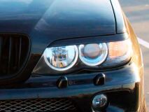 Реснички на фары для BMW X5 E53 2003 - 2006
