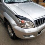 Реснички на фары для Toyota Land Cruiser Prado GRJ120W