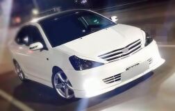 Реснички на фары для Toyota Allion AZT240