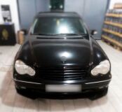 Накладки на фары (реснички) для Mercedes-Benz C-Class 2000-2007
