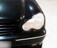 Реснички на фары MERCEDES C-class 203 2000-2007г