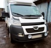 Накладки на передние фары (реснички) для Peugeot Boxer шасси 2006-2013, Boxer 2006-2013 (250 кузов)
