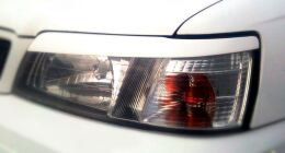 Реснички на фары для Nissan Bluebird Q14 B4-7>