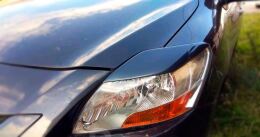 Реснички на фары для Toyota Belta 2005-2012 NCP96