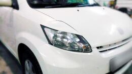 Реснички на фары для Toyota Passo KGC10 2004-2010