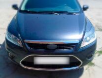 Накладки на фары (реснички) Ford Focus 2 РЕСТАЙЛИНГ
