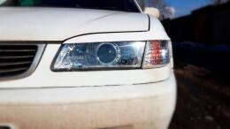 Реснички на фары для Toyota Corolla AE110 1997-2002