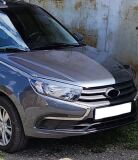 Накладки на фары (реснички) для Lada (ВАЗ) Granta FL 2018-