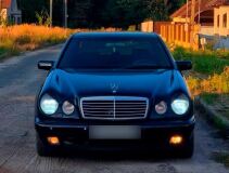 Накладки на фары (реснички) для Mercedes-Benz E-Class 210 1995-2002
