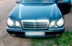 Накладки на фары (реснички) для Mercedes-Benz E-Class 210 1995-2002