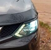 Реснички на фары NISSAN QASHQAI 2014-2018г