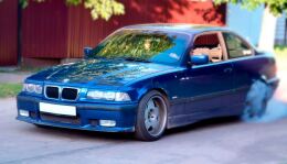 Накладки на фары (реснички верх) для BMW E36 (3 series) 1991-2001