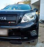 Реснички на фары для Toyota LC Prado 150 2009-2013