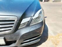Реснички на фары MERCEDES E-class 212 2009-2013г