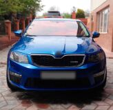 Реснички на фары SKODA OCTAVIA 2013-2020г A2-5>