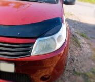 Реснички на фары для Renault Sandero 2009-2013, Sandero Stepway 2009-2013