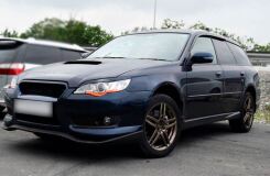 Реснички на фары для Subaru Legacy BL5/ Outback BP 2006-2009 рестайлинг