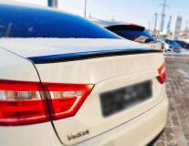 Лип-спойлер (узкий) для Lada Vesta 2015-2023 дорестайлинг