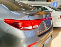 Лип спойлер (M4 Style) для Kia Rio IV 2016-2020 (дорестайлинг)