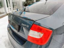 Лип спойлер для Skoda Rapid 2012-2017 var. 2 G3-4