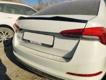 Лип спойлер для Skoda Rapid 2012-2023 M4-Style G3-6
