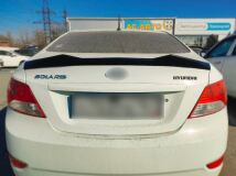 Лип-спойлер для Hyundai Solaris 2010-2014 M4-Style