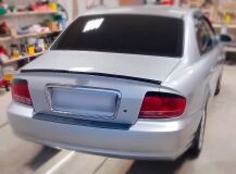 Реснички на фары для Hyundai Sonata 2002-2009 ЗАДНИЕ