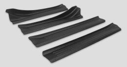 Накладки на внутренние пороги дверей Renault Sandero 2009-2013, Sandero Stepway 2009-2013