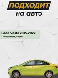 (г)Лип-спойлер для Lada Vesta 2015-2022 дорестайлинг M4-Style G1-3
