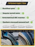 Накладки на внутренние части задних арок без скотча Changan Uni-K 2020-