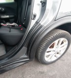 Накладки на внутренние части задних арок для Nissan Juke 2010-2014