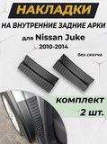Накладки на внутренние части задних арок для Nissan Juke 2010-2014