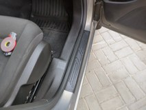Накладки на порожки (со скотчем) для Opel Meriva B 2010-2014