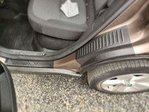 Накладки на внутренние части задних арок для Skoda Yeti 1 2009-2014
