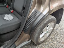 Накладки на внутренние части задних арок для Skoda Yeti 1 2009-2014